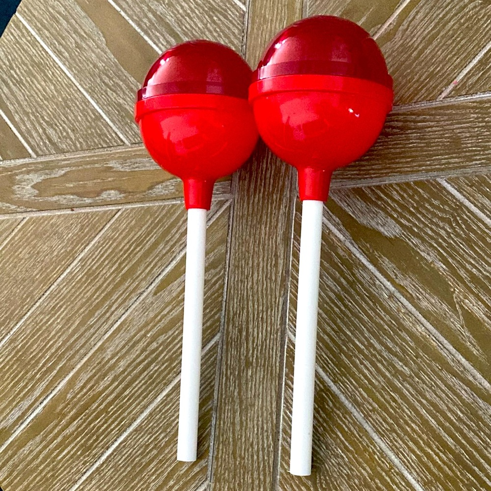 2 large empty chupa chups containers, perfect for party or gifts